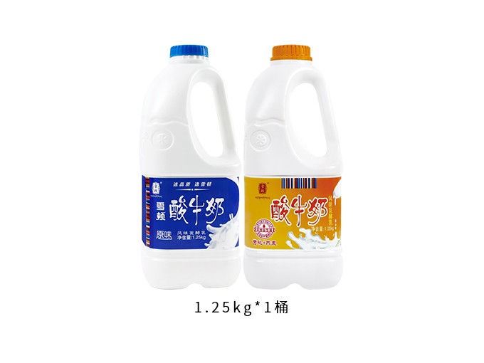 雪頓酸牛奶風味發酵乳